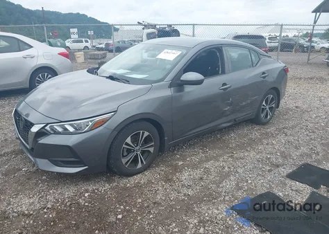 2021 Nissan Sentra Sv Xtronic Cvt из США, поврежденный, VIN 3N1AB8CV1MY290140